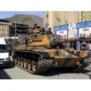 HAKKARİ DE TANKLARLA BALANS AYARI